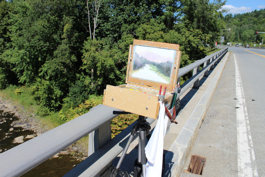 Painting Mt. Ascutney