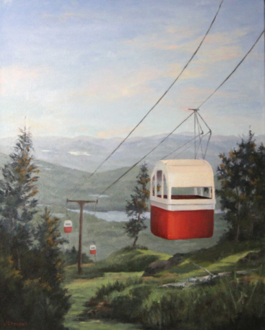 Gondola on Mount Sunapee