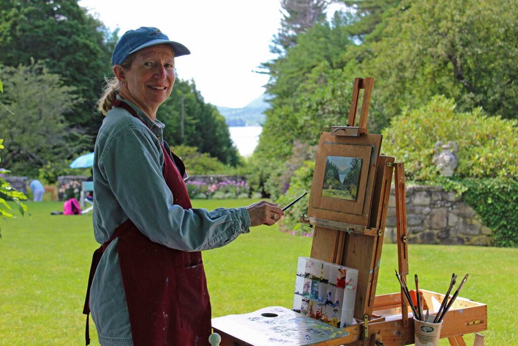 Painting at The Fells